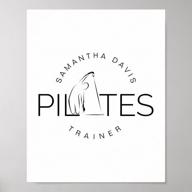 Pilates Instructor Pilates trainer  Poster (Front)