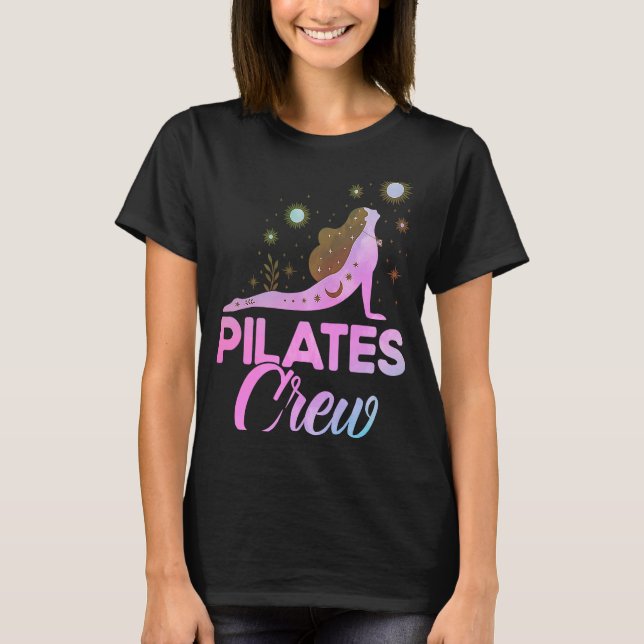 Pilates Instructor Teacher Pilates Crew T-Shirt (Front)