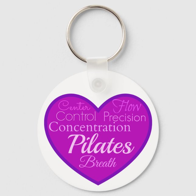 Pilates Key Ring (Front)