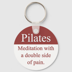 Pilates Keychain
