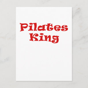 Pilates King Postcard