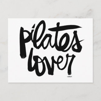 Pilates lover postcards