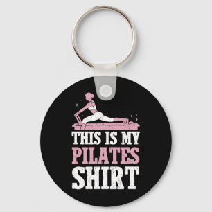 Pilates Lover Women Pilates Contrology Yoga Key Ring