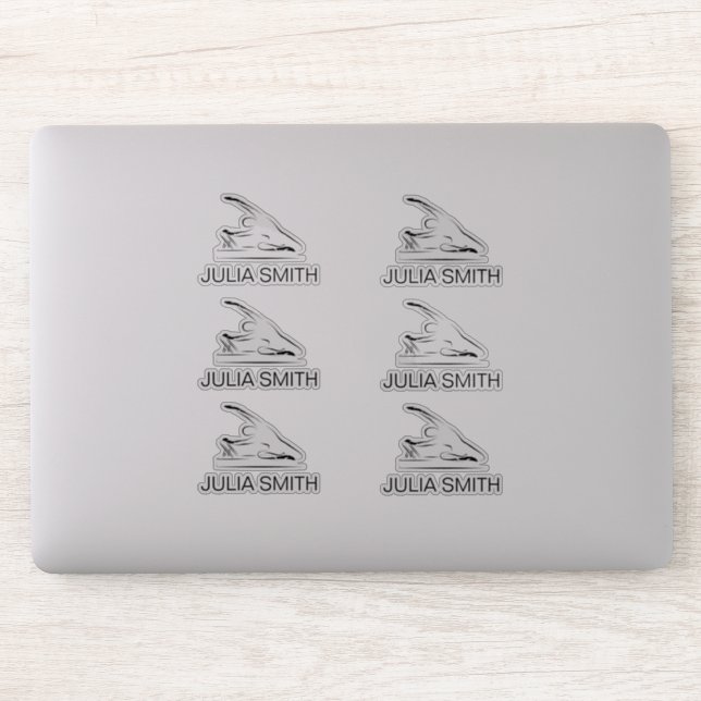 Pilates Mermaid on the reformer (Computer)