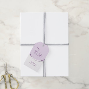 Pilates mermaid pose on the reformer Colour Gift Tags