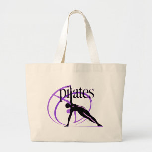 Pilates Method products! Large Tote Bag