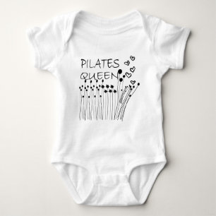 Pilates Method Queen! Baby Bodysuit