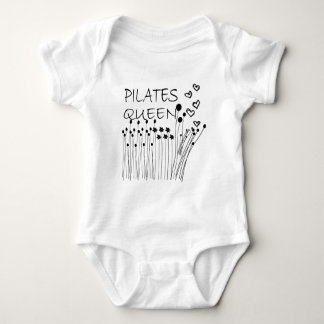 Pilates Method Queen! Baby Bodysuit