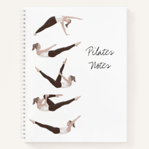 Pilates Notes Spiral Notebook