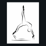 Pilates Pose Minimal Pilates Pose Pilates Reformer Poster<br><div class="desc">Minimal ,  Abstract Poster for Pilates Studio,  Pilates Pose on Reformer Wall Decor.This design is also available on business cards,  stickers,  mugs and more.You can find similar designs with different  Pilates poses and different designs here  https://www.zazzle.com/collections/pilates-119339091647687700</div>