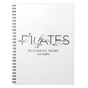 Pilates Poses in Pilates Word Notebook
