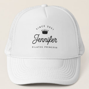 Pilates Princess Modern Chic Trucker Hat