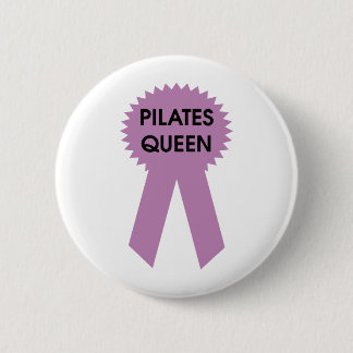 Pilates Queen 6 Cm Round Badge