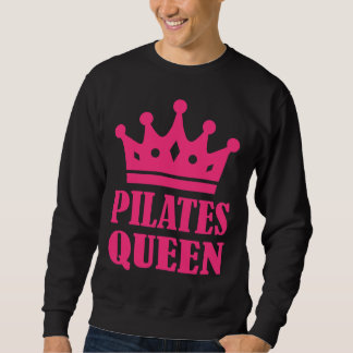 Pilates Queen Crown Fitted Sweatshirt