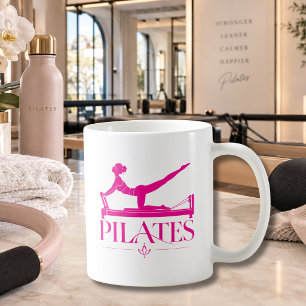 Pilates Reformer Hot Pink Coffee Mug