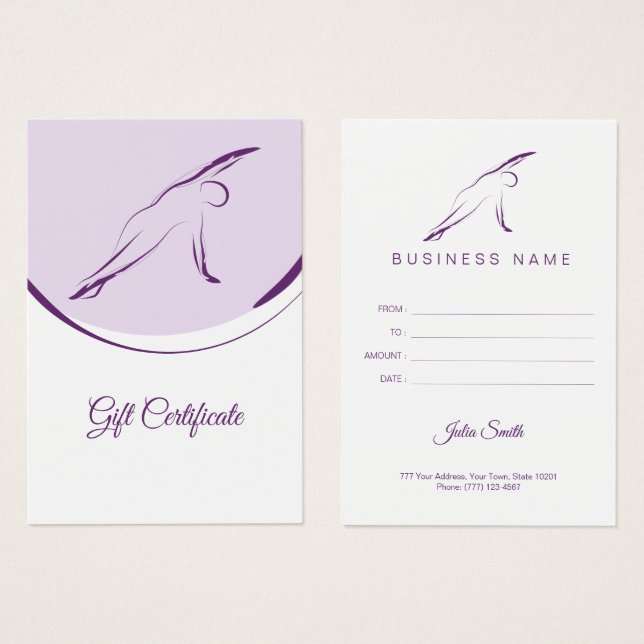 Pilates Side Bend pose | Colour (Front & Back)