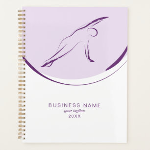 Pilates Side Bend pose Colour Planner