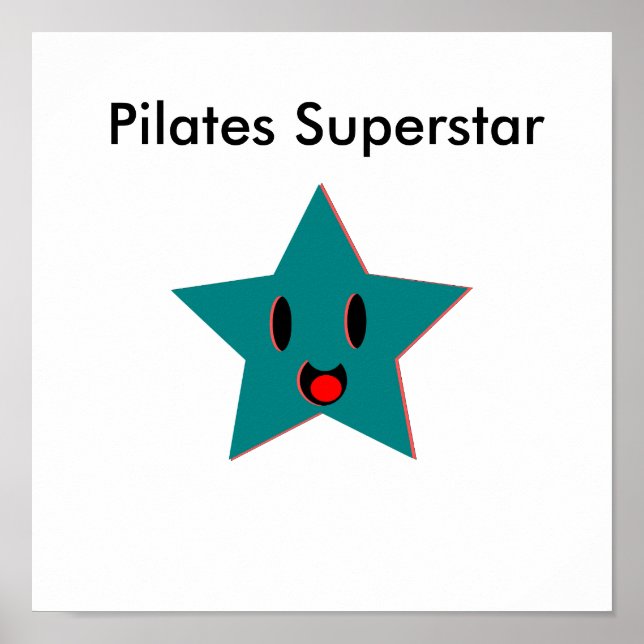 Pilates Superstar Poster (Front)
