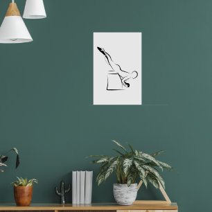 Pilates Swan Dive Pose - Wunda Chair Poster