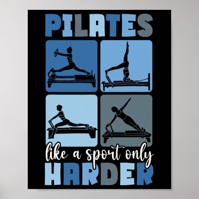 Pilates Teacher Yoga  Poster (Front)