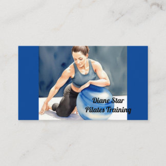 Pilates Training Business Card