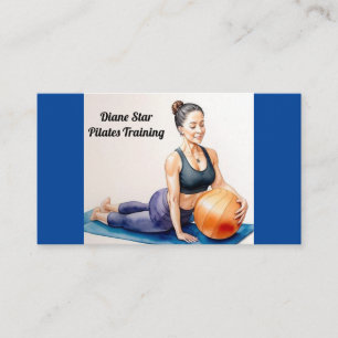 Pilates Training Business Card