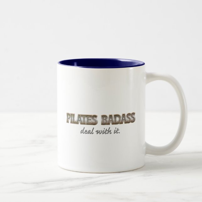 PILATES Two-Tone COFFEE MUG (Right)