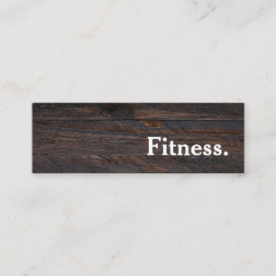 Pilates Yoga Instructor Teacher Mini Business Card