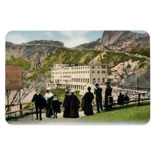 Pilatus Kulm belle époque Swiss Alps Magnet