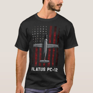 Pilatus PC 12 Plane  T-Shirt