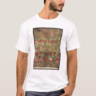 Pile carpet depicting horses and riders T-Shirt