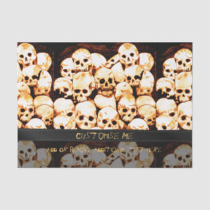 Pile-O-Skulls (Aged) Tissue Paper