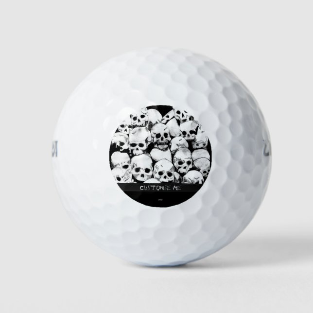 Pile-O-Skulls Golf Balls (Front)