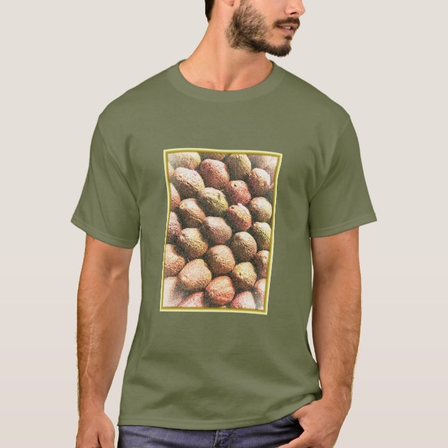 "Pile of Avocados" Cute Photo. Buy Now T-Shirt (Front)