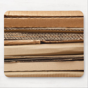 Pile of cardboard mouse pad