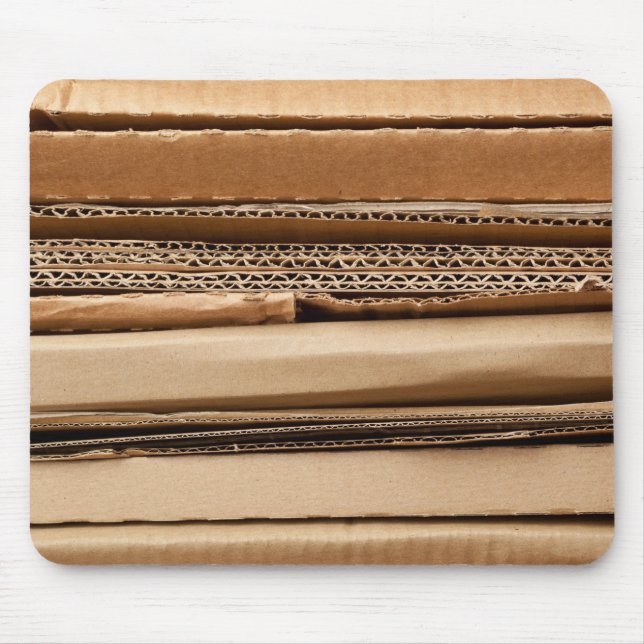 Pile of cardboard mouse pad (Front)