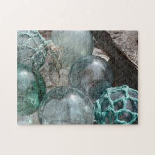 Pile Of Glass Fishing Floats Jigsaw Puzzle