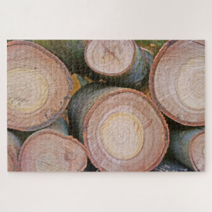 Pile of logs jigsaw puzzle
