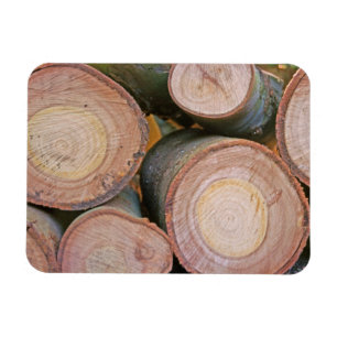 Pile of logs magnet