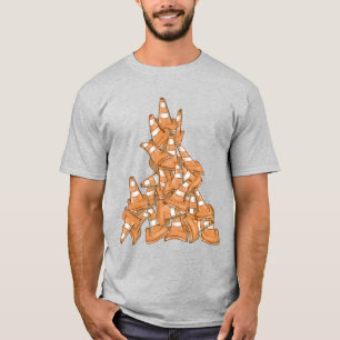 Pile of orange road cones T-Shirt