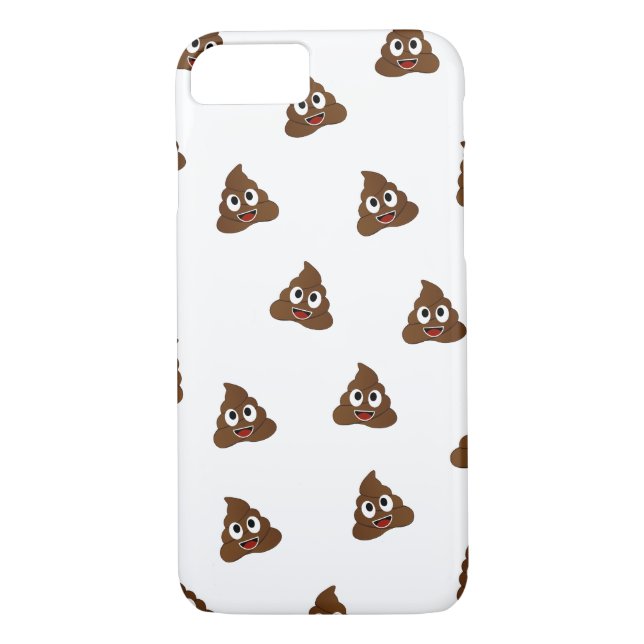 Pile of Poo emoji smiling poops Case-Mate iPhone Case (Back)