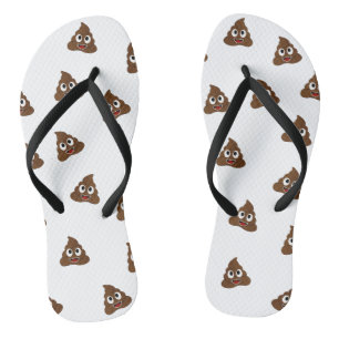 Pile of Poo emoji smiling poops Thongs
