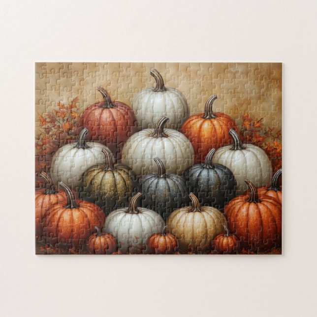Pile of Pumpkins Jigsaw Puzzle (Horizontal)