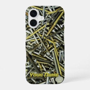 Pile of Screws - iPhone 16 Case