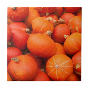 Pile of small pumpkins, Germany Tile
