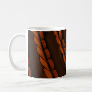 Pile of yellow chairs coffee mug