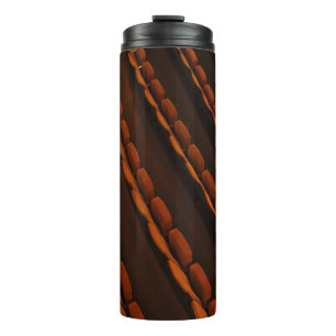 Pile of yellow chairs thermal tumbler