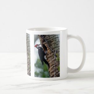 Pileated woodpecker coffee mug