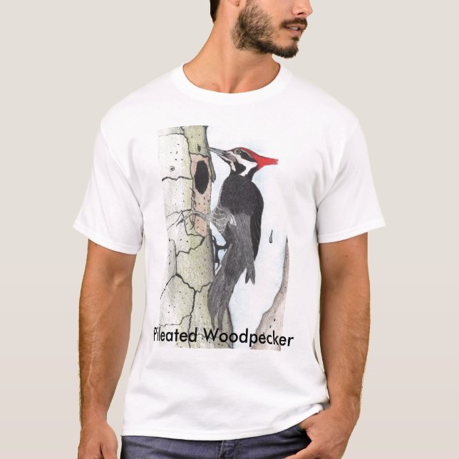 Pileated Woodpecker T-Shirt (Front)