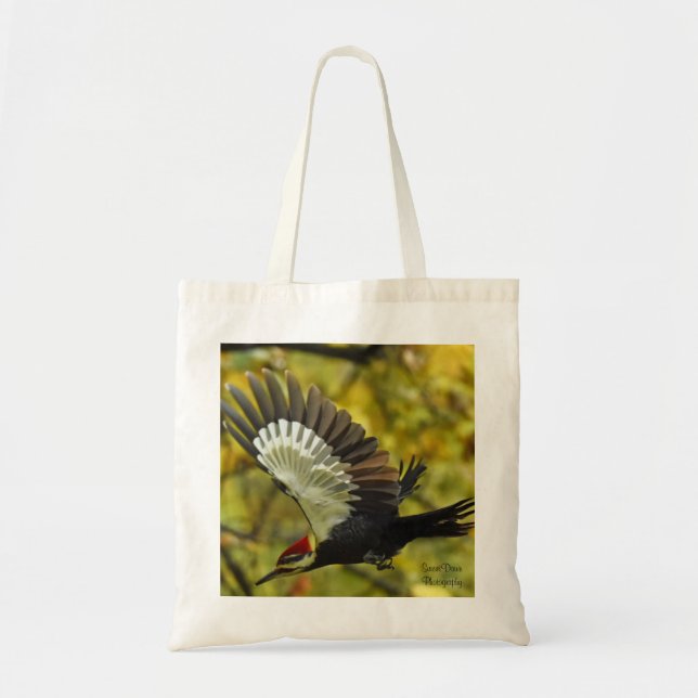 Pileated Woodpecker Tote Bag (Front)